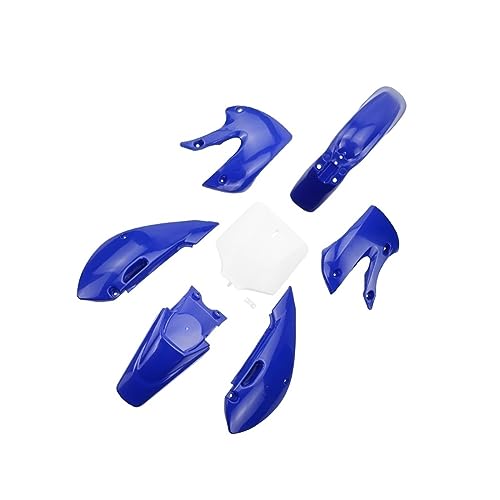 Kit de carénage bleu avec extension de garde-boue pour moto DRZ110 et RM65