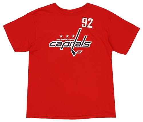 Outerstuff NHL Washington Capitals Kuznetsov EVGENY Boys Youth, Ages 8 to 20, Short Sleeve Player Tee2