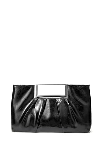 Image of CARIEDO Evening Clutch Bag Bright Color PU Leather Formal Handbag Suitable for Wedding Prom Black Tie Events