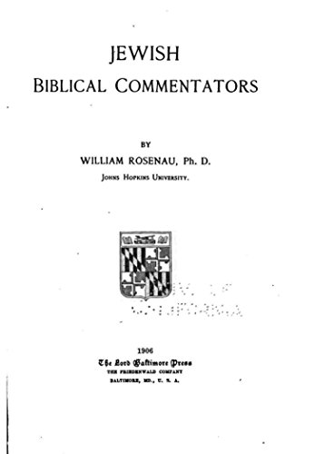 Jewish Biblical Commentators (English Edition)