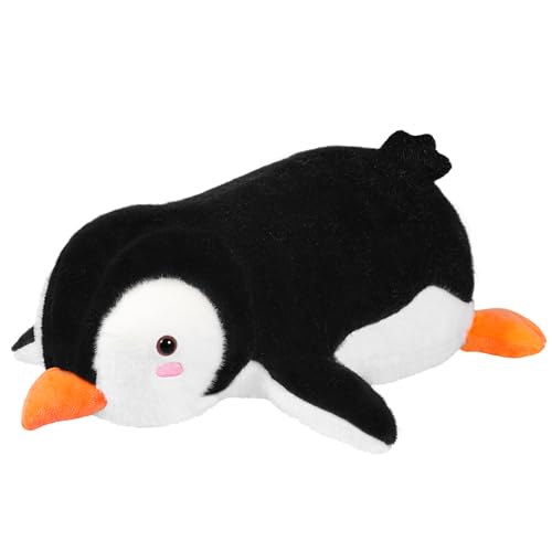 CSVBTRF Weighted Stuffed Animal, 4.2 lbs 19' Penguin Plush Hugging Pillow for Kids Gift - Penguin Stuffed Animal