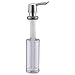 GICASA Kitchen Sink Soap Dispenser - High-Capacity 320ML ABS Bottle with Brushed Nickel Finish