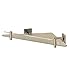 Braga 11" W x 1.63" Bathroom Shelf Finish: Satin Nickel