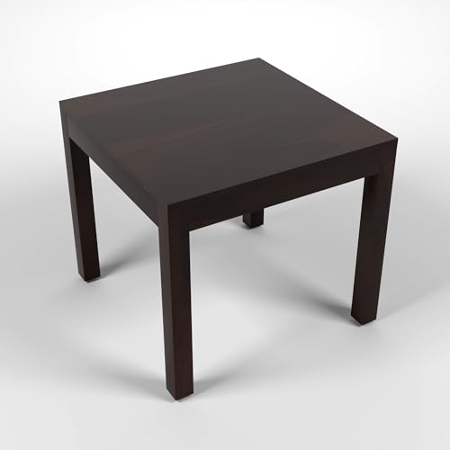 Image of Solid Sheesham Wood 4 Seater Dining Table Set | Four Seater Dinner Table with 3 Cushion Chairs & 1 Bench | Wooden Dinner Table 4 Seater | Dining Room Sets for Home(Walnut Finish)