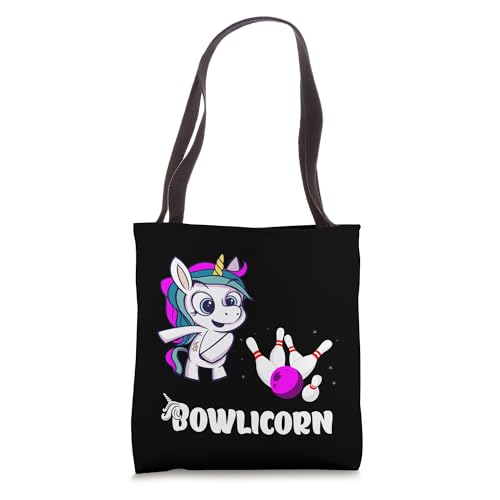 Bolso Tote Unicornio para Bowling 16 pulgadas miniatura 1