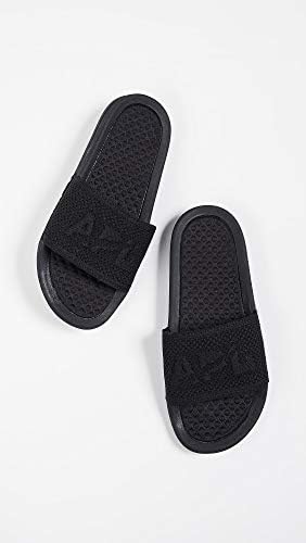 APL: Athletic Propulsion Labs Women's Big Logo Techloom Slide Slipper, Black, 9 | Image 4