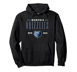 NBA Official Memphis Grizzlies Half Moon Pullover Hoodie