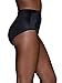Vanity Fair womens Body Caress Flexible Fit Panties Briefs, Brief - Midnight Black, 9 US