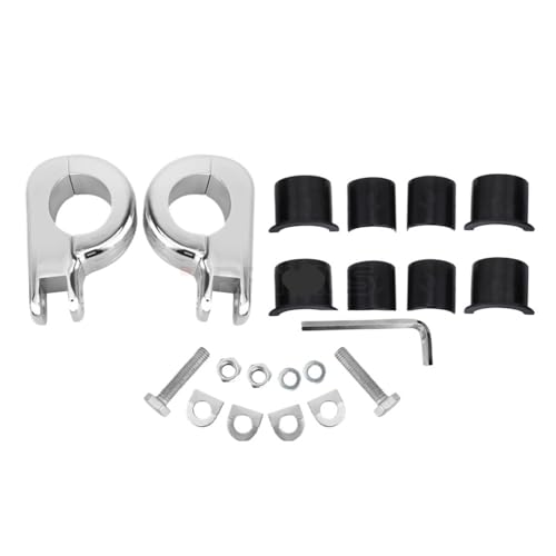 Repose-Pieds Moto 32 mm de Qualité Supérieure avec Support Robust - 3