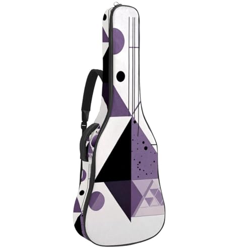 Étui pour guitare acoustique rembourré anti-choc protège de l'humidité