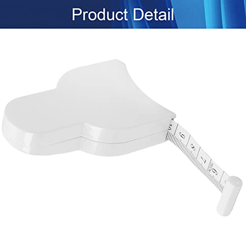 Cinta Métrica Retráctil 150 cm Blanco Plástico ABS miniatura 4