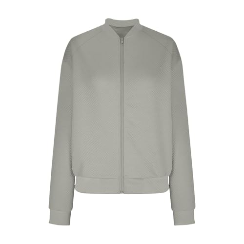 Fall Bomber Jacket For Women 2025 Barn Short Casual LightweightCoats With Pockets Winter Cropped Shackets4