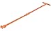 Vestil VHMH-48-1 Machine Roller Handle with Steering Bar, 50-9/16