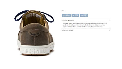 Miniatura 6 de Birkenstock Qs 500 Qs 500 - Zapatos De Seguridad Profesionales Unisex Piel Natural, Talla 42 , Color Blanco, Marrón, 44 Eu