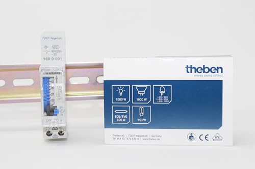 Horloge programmable Theben SYN 160a analogique pour une planification journalière précise - 5