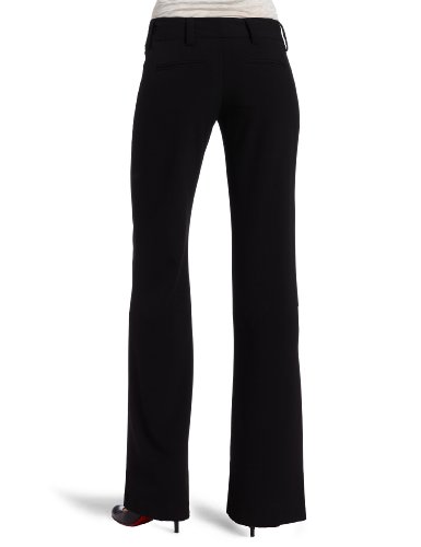 A. Byer Women's Misses Junior's Tropical Cambridge Trouser Pant, Black, 132