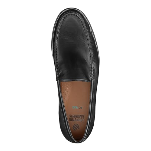 Johnston & Murphy Harrison Venetian Loafers, Leather Moccasins for Men, Comfortable Men’s Dress Shoes2