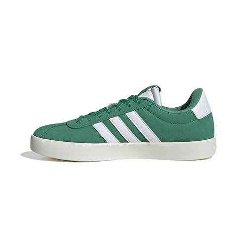 Adidas Womens VL Court 3.0 Sportswear, Court Green/White/Gold Metallic, 9