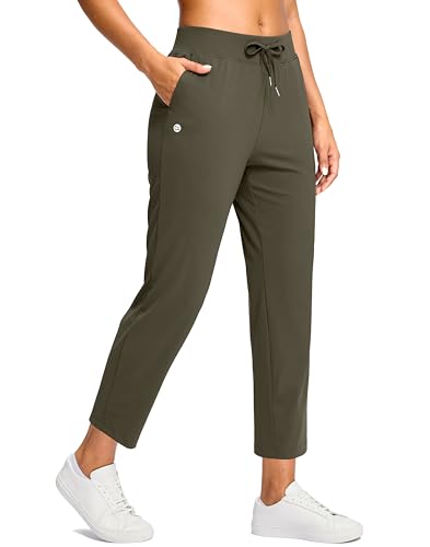 Image of G Gradual Petite Pants for Women 24 inch /26 inch Ankle Pants with 2 Pockets