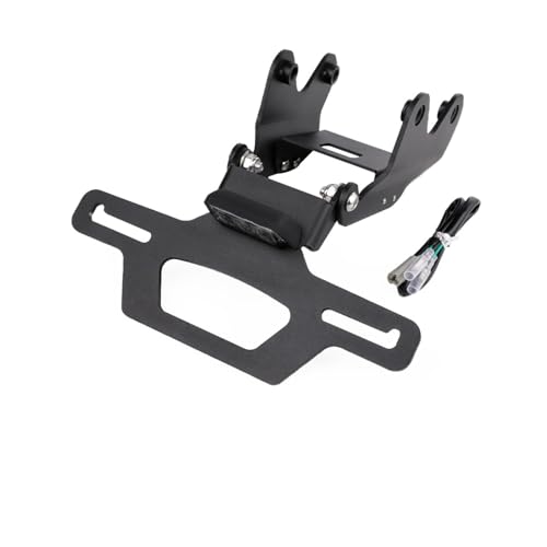 Support Plaque MT09 2024 Moto Éliminateur Garde-Boue Arrière Lumière LED