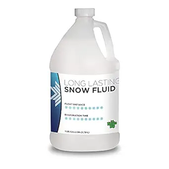 Froggy's Flakes Snow Machine Fluid, Long-Lasting Formula, 1 Gallon