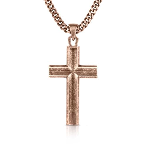 Montana Silversmiths Western Lifestyle Men's Cross Necklace3