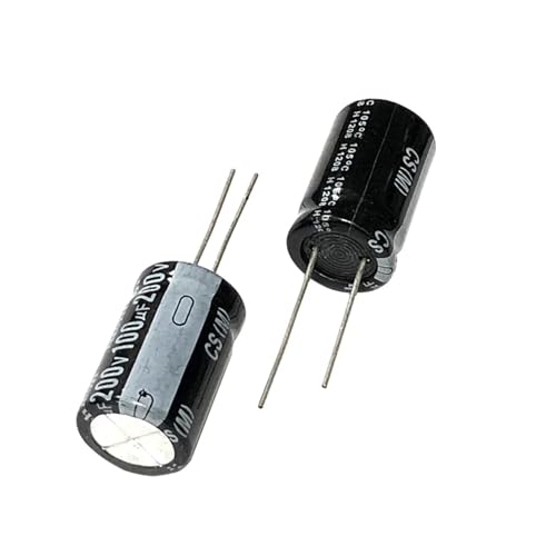Condensateur électrolytique alu 200V pour réparation électronique
