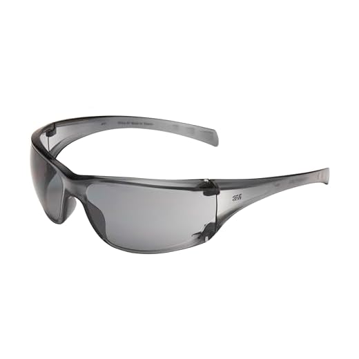 Gafas de seguridad 3M Virtua AP, antiarañazos, lente gris, 71512-1
