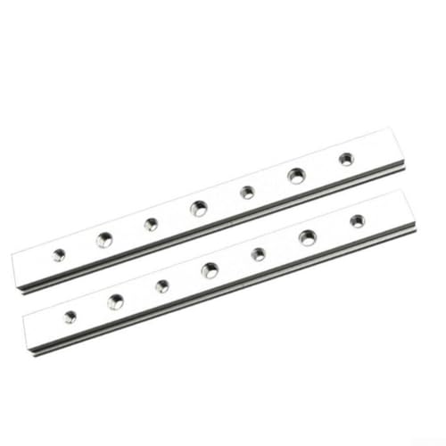T-Schienenschieber aus Aluminiumlegierung für Holzbearbeitungstische, Werkbänke und Sägenzubehör (200 mm), 2 Stück