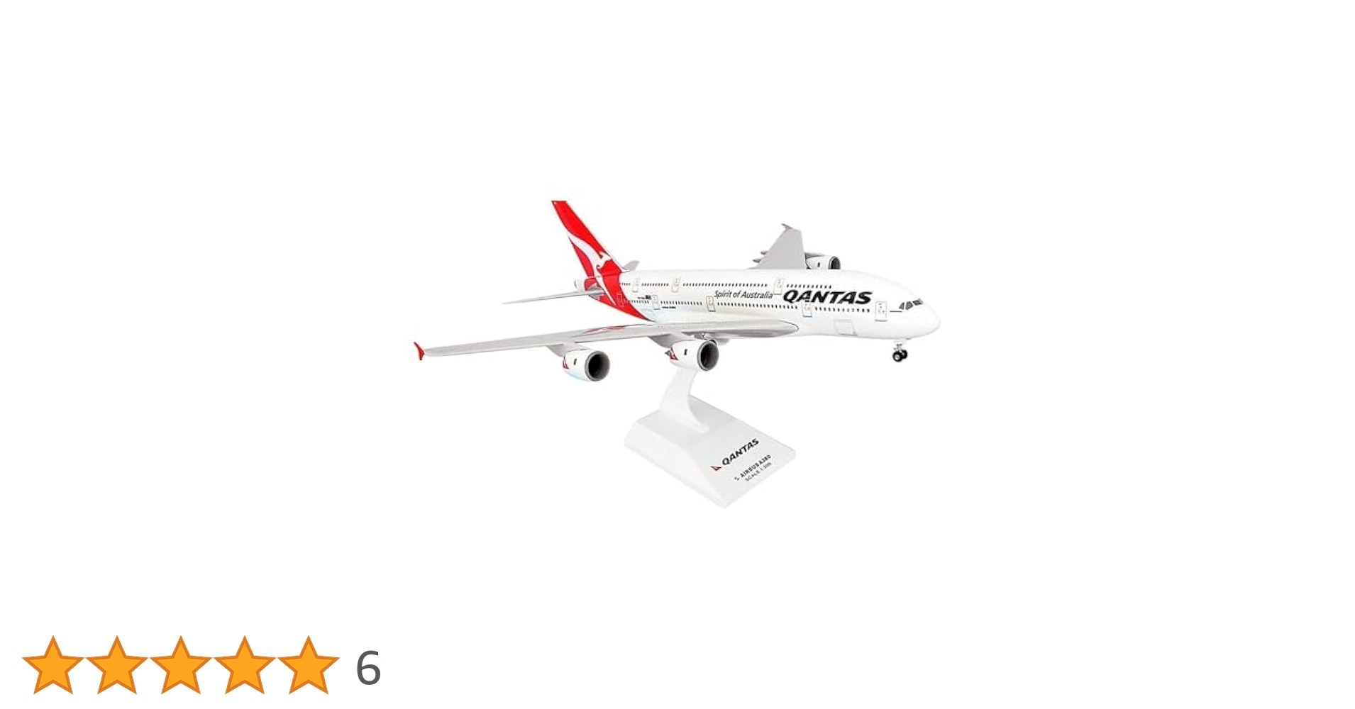 Daron SKR1000 Sky Marks Qantas A380 1/200 New Livery with