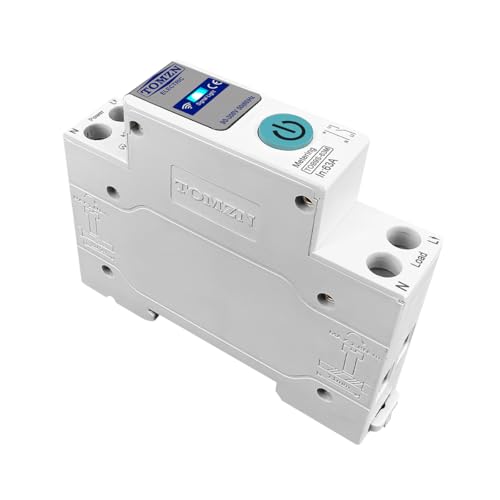 Interrupteur intelligent WIFI avec mesure de consommation kWh et protection tension