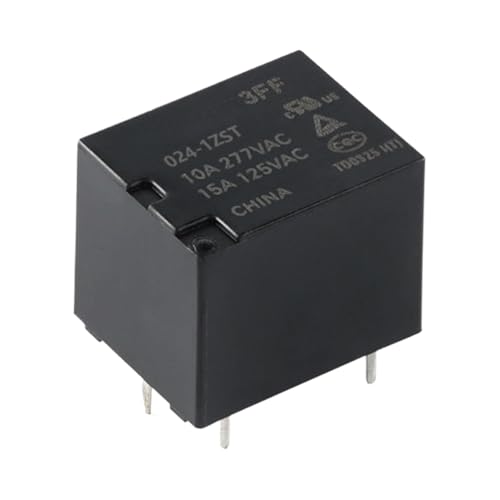 Relais 24V JQC 3FF-024-1ZST composant électronique conversion broches PCB