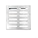 Stainless Steel Manhole Cover & Frame, Recessed Square Septic Tank Lid with Base, Invisible Sewage Basin Cover Drainage Ditch Cover Decorative Frame for Yard, Driveway, Pavement(200 * 200 * 30 * 3mm)