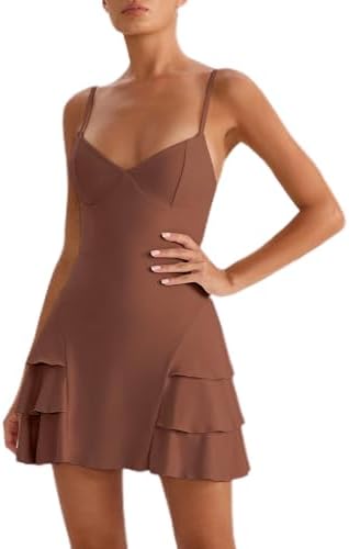 Vestido feminino de tênis com sutiã embutido e bolsos shorts vestidos de verão para mulheres, roupas...