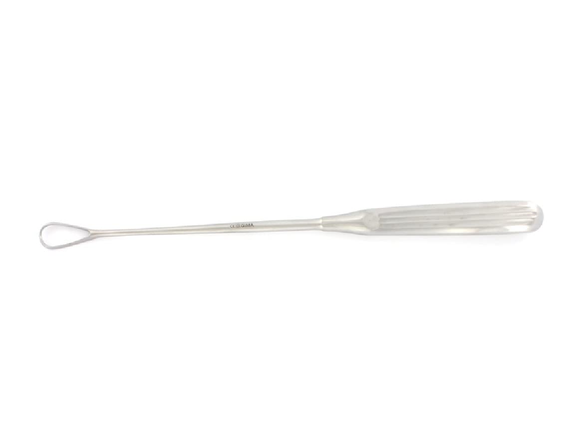 Gima - Sims Uteruskürette, Scharf, Größe 8 mm, Länge 26 cm, aus Edelstahl, Medizinprodukt der Klasse I, 1 Stück