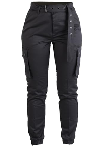 Pantalon décontracté moderne femme Mil-Tec 11139002 en toile souple