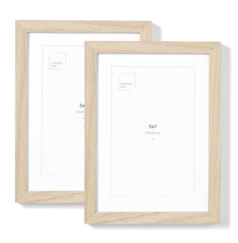 Opposite Wall - Set of 2-5x7 in - Natural Solid