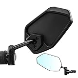 Fahrrad Seitenspiegel | High Definition Glas Konvexe Linse | Sicherer Fahrradspiegel für Männer, Frauen, Jugendliche, Radfahrer Golfer, Familie und Kinder