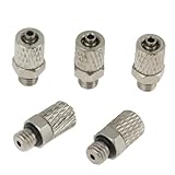 100% Nuevo Y de . Jectse Conector de Manguera de Aire de 20 Piezas, Conector Macho neum¨ ¢ Tico M5 de 4 Mm, Macho de Montaje de Aire, de Montaje r¨ ¢ Pido de 0-1,6 MPa