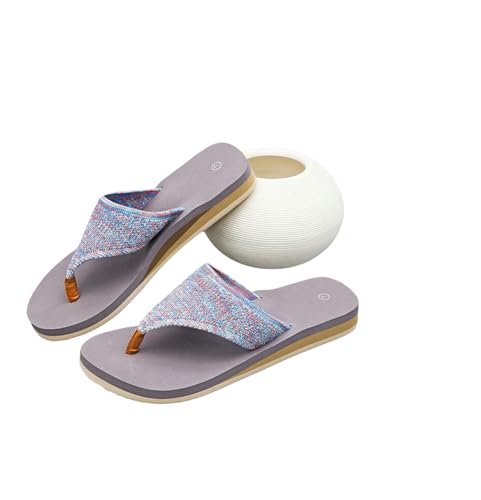 Sandalias mujer tejidas y transpirables para playa en color verde cómodo talla 39