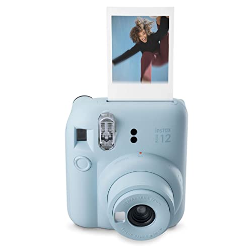 Fujifilm Instax Mini 12 - Cámara instantánea con Paquete de 20 películas de Disparo, Color Azul Pastel - imagen 5