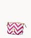 Dooney & Bourke Accessory, Chevron Cosmetic Case - Pink
