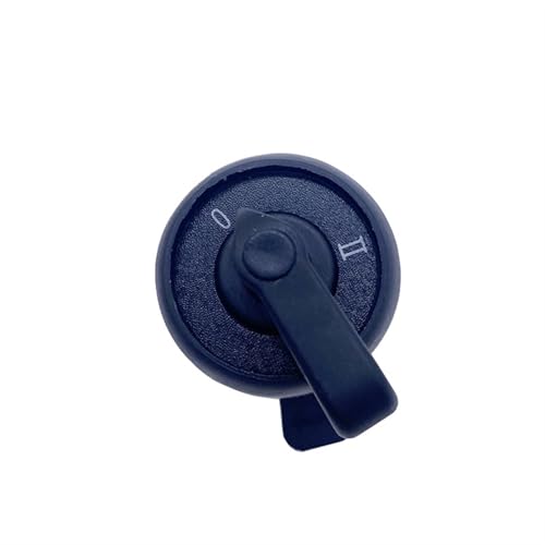 Interruptor giratorio con contacto plateado y selector de transferencia manual 16A IP66 6