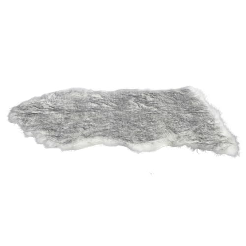 Tapis de sol fausse fourrure en forme de poisson Alipis pour chambre