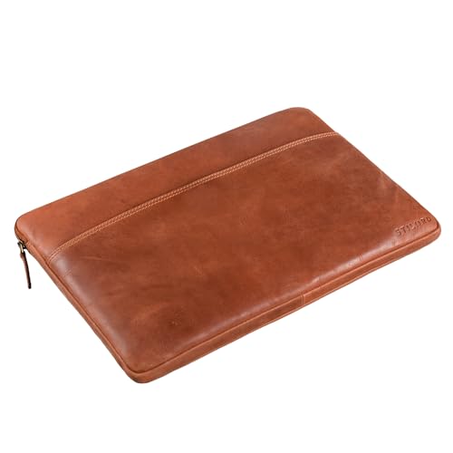 Pochette ordinateur 15,6 pouces cuir STILORD : fini les dossiers froissés