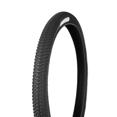 FITTOO Bike Bicycle Tire, Mountain Bike Rubber Tire, 24X2.125, Great Traction, Fast Rolling, Long Lasting, Black with Carbon Steel Beads (24X2.125)