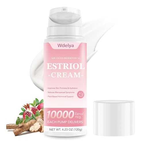 Extra Strength Estriol Face Cream for Women - Bioidentical Estrogen Support for Menopause Relief -...