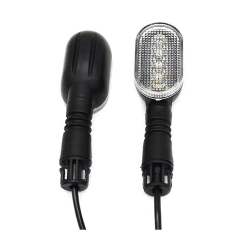 Feu arrière moto LED universel clignotant avertisseur sonore vélo trottinette 48V 60V
