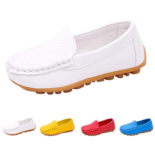 Mocassim infantil infantil infantil meninos meninas macio slip on sapato plano sapatos barco infanti