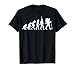 Wandern Wanderer Trekking Berge Evolution T-Shirt Wanderung